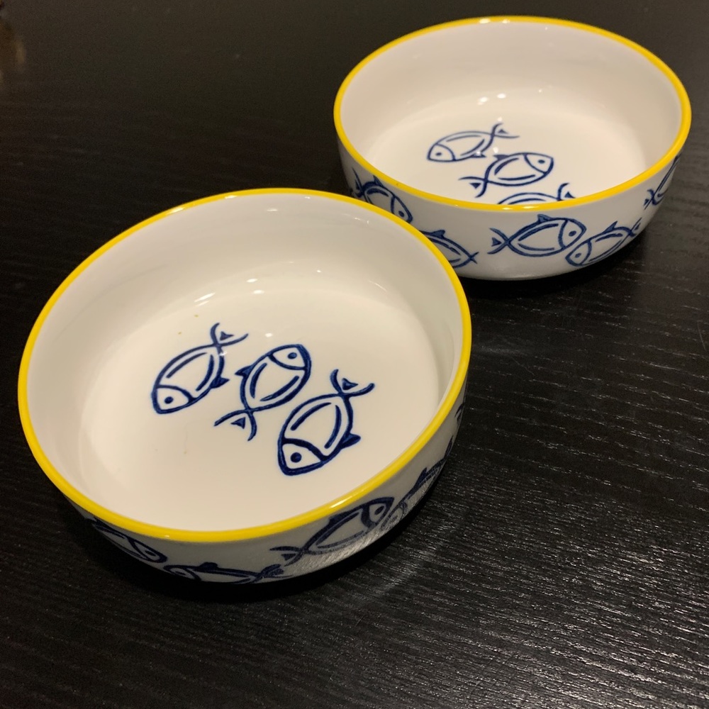🚫SOLD🚫 Cat bowls pair